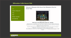 Desktop Screenshot of milwaukeecelticsc.weebly.com