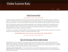Tablet Screenshot of guitarlessonskaty.weebly.com