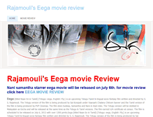 Tablet Screenshot of eega-movie-review.weebly.com