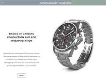 Tablet Screenshot of cardiovascularconduction.weebly.com
