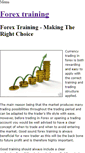 Mobile Screenshot of forextraining.weebly.com