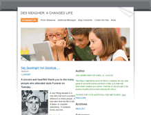 Tablet Screenshot of desmeagher.weebly.com