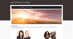 Desktop Screenshot of gogaashkenazi.weebly.com