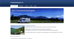 Desktop Screenshot of husbilskatalogen.weebly.com