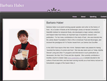 Tablet Screenshot of barbarahaber.weebly.com