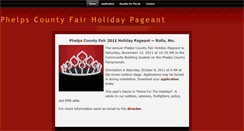 Desktop Screenshot of holidaypageant.weebly.com