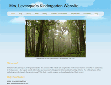 Tablet Screenshot of dyerkindergarten.weebly.com