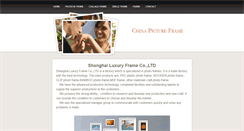 Desktop Screenshot of chinapictureframe.weebly.com