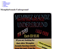 Tablet Screenshot of memphizsoundz.weebly.com