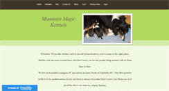 Desktop Screenshot of mountainmagickennels.weebly.com