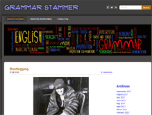 Tablet Screenshot of grammarstammer.weebly.com