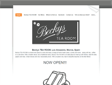 Tablet Screenshot of beckys-tearoom.weebly.com