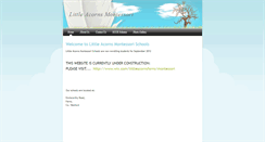 Desktop Screenshot of littleacornsmontessori.weebly.com