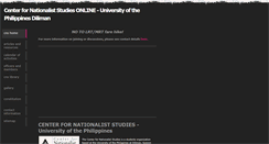 Desktop Screenshot of cnsupdiliman.weebly.com