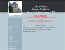 Tablet Screenshot of panitch.weebly.com