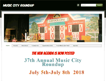 Tablet Screenshot of musiccityroundup.weebly.com