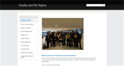 Desktop Screenshot of 6sigma.weebly.com
