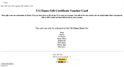 Desktop Screenshot of itunesgiftcards.weebly.com