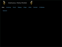 Tablet Screenshot of edelweiss-huette.weebly.com