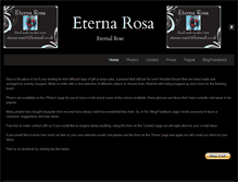 Tablet Screenshot of eterna-rosa.weebly.com