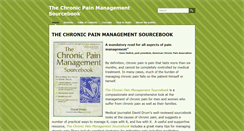 Desktop Screenshot of chronicpainmanagement.weebly.com