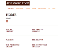 Tablet Screenshot of jewknowledge.weebly.com