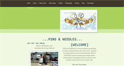 Desktop Screenshot of katpinsandneedles.weebly.com