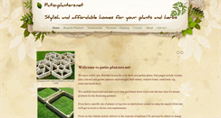 Desktop Screenshot of patio-planters.weebly.com