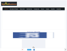 Tablet Screenshot of myfirstbusiness.weebly.com