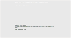 Desktop Screenshot of ebyinfoliteracy.weebly.com