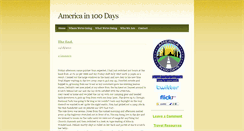 Desktop Screenshot of americain100days.weebly.com
