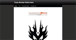 Desktop Screenshot of crazyshooteronlinehack.weebly.com