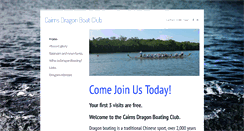 Desktop Screenshot of cairnsdragonboatclub.weebly.com