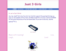 Tablet Screenshot of just3girls.weebly.com