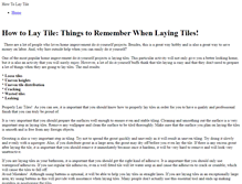 Tablet Screenshot of how-to-lay-tile.weebly.com