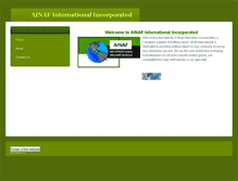 Tablet Screenshot of ainafsuppliers.weebly.com