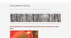 Desktop Screenshot of littlehouseonthehill.weebly.com