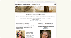 Desktop Screenshot of bookaholicsromancebookclub.weebly.com