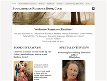 Tablet Screenshot of bookaholicsromancebookclub.weebly.com
