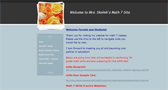 Desktop Screenshot of mrsskolnik.weebly.com