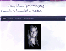 Tablet Screenshot of hairbylisas.weebly.com