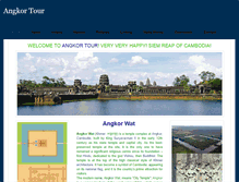 Tablet Screenshot of angkortour.weebly.com