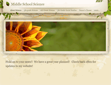 Tablet Screenshot of middleschoolsciencemrshall.weebly.com