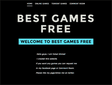 Tablet Screenshot of bestgamesfree4u.weebly.com