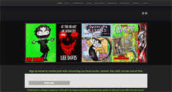 Desktop Screenshot of leedavisbooksandart.weebly.com