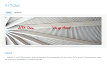 Tablet Screenshot of a7xclan.weebly.com