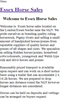 Mobile Screenshot of essexhorsesales.weebly.com
