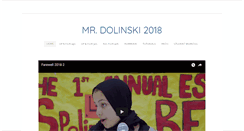 Desktop Screenshot of mrdolinski.weebly.com