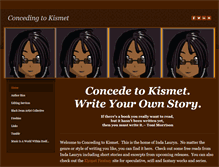 Tablet Screenshot of conceding2kismet.weebly.com