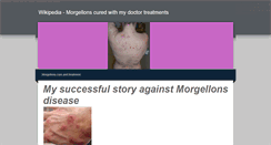 Desktop Screenshot of morgellonss.weebly.com